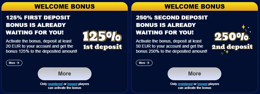 Bonuses and Promotions